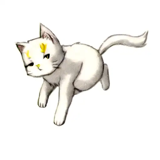 A White Cat