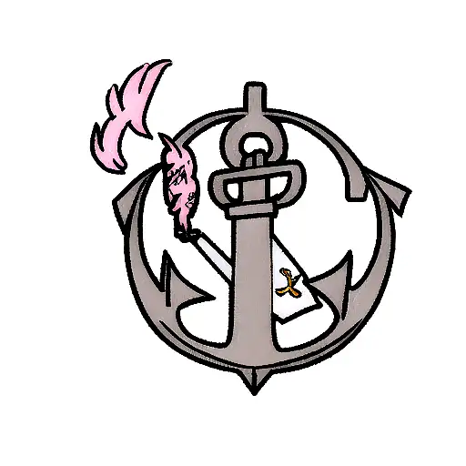 A Phoenix Around An Anchor