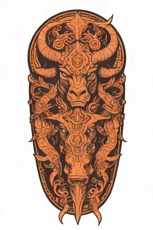 Male Tauren With Female Space Alien