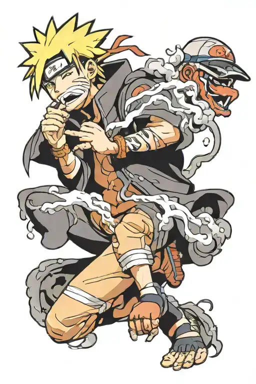 Naruto Smoke A Blunt