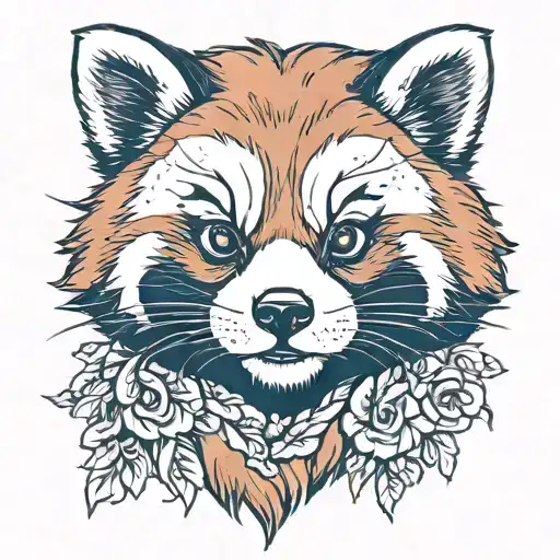 Red Panda Face