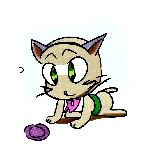 Scottish Cat With Rick And Morty