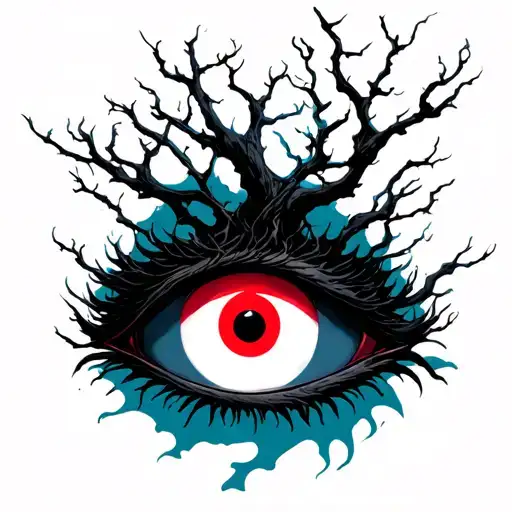 Poison Tree And Kamui Sharingan Eye
