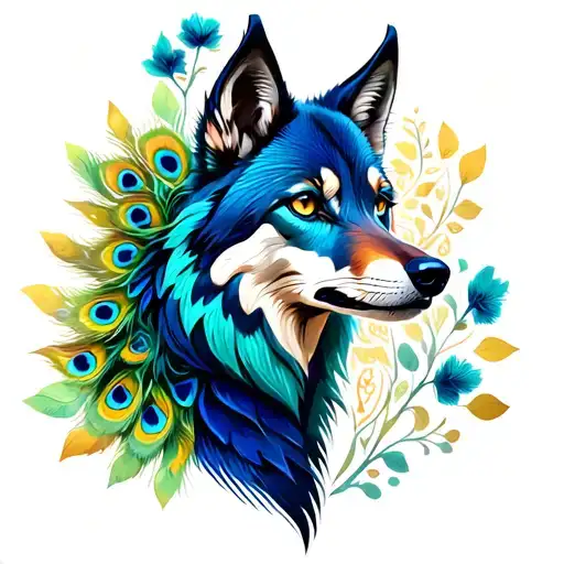 Peacock Wolf