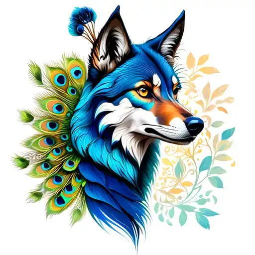 Peacock Wolf