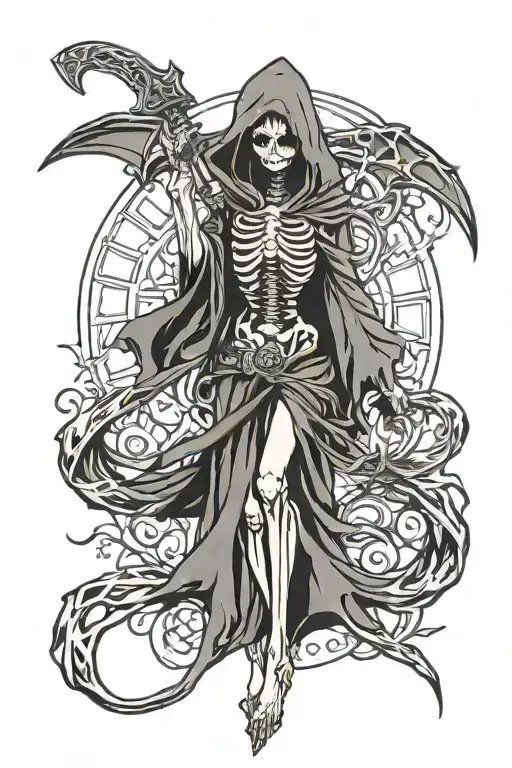 Grim Reaper Woman