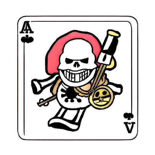 One Piece Jolly Roger's On Card Decks