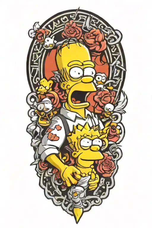 Simpsons T Shirt
