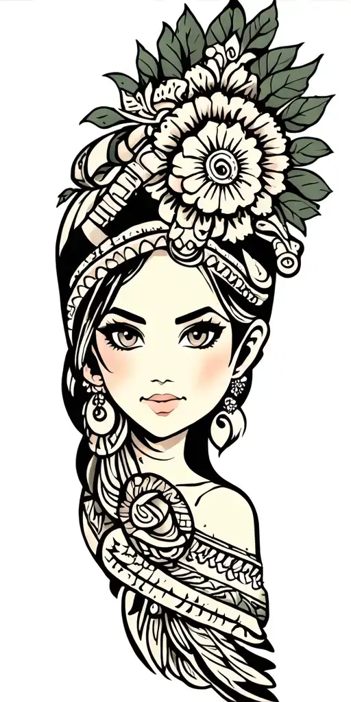 Mexican Tribal Sleeve