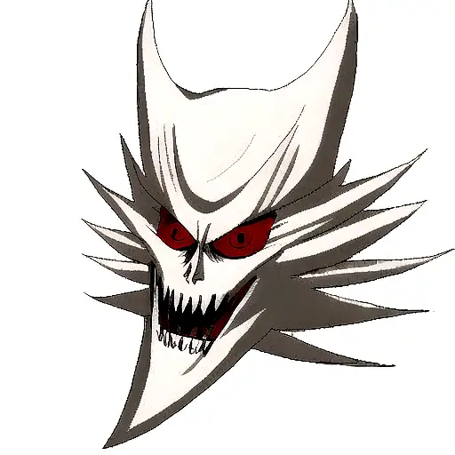 Bleach Ichigo Hollow Mask With Zanpakuto