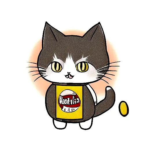 Cat With Cola