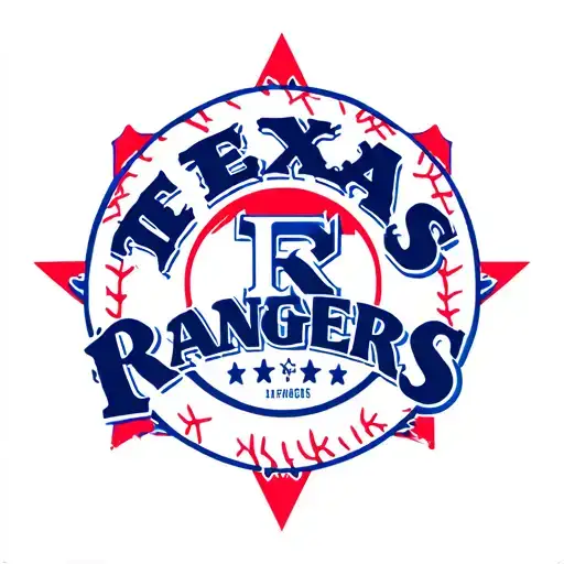 Texas Rangers Logo Merged