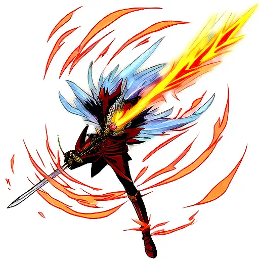 Sword And Fire Phoenix