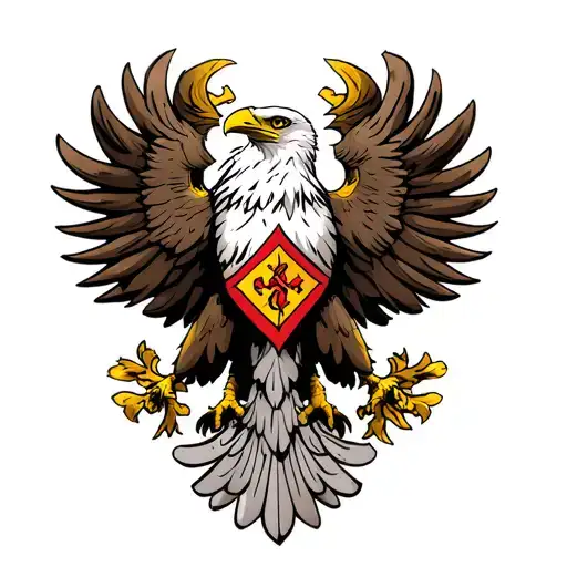 Polish Eagle With Minor Pick And Casaue