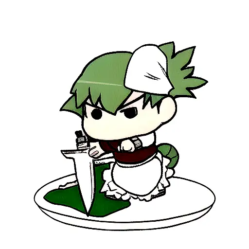 Chef Knife With Dragon