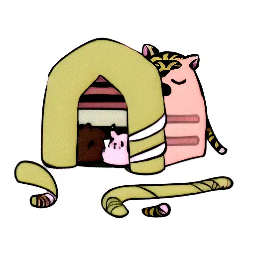 Snake House Pig Tiger