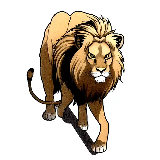 Lion On The Upper Arm