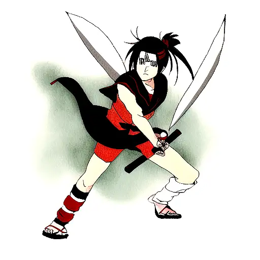 Itachi With A Kunai