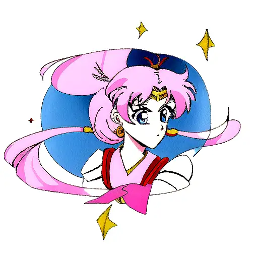 Mulan And Sailor Moon With Breast Cancer Ribbon