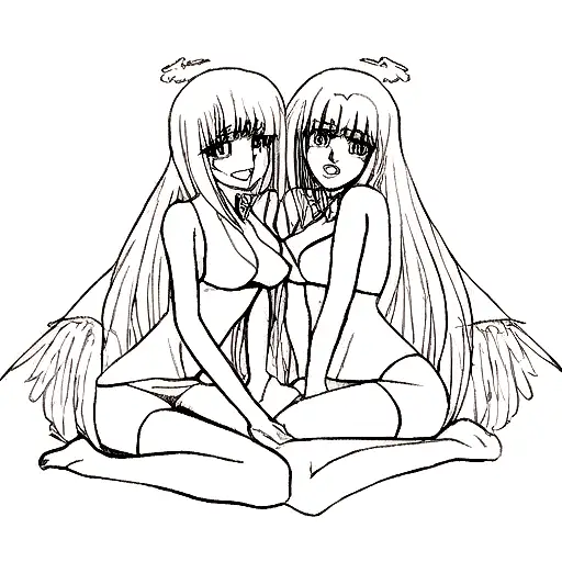 Half Angel And Half Devil In A Woman Body