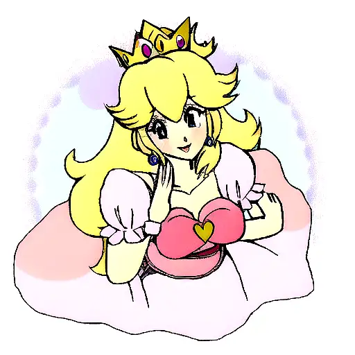 Princess Peach Crown