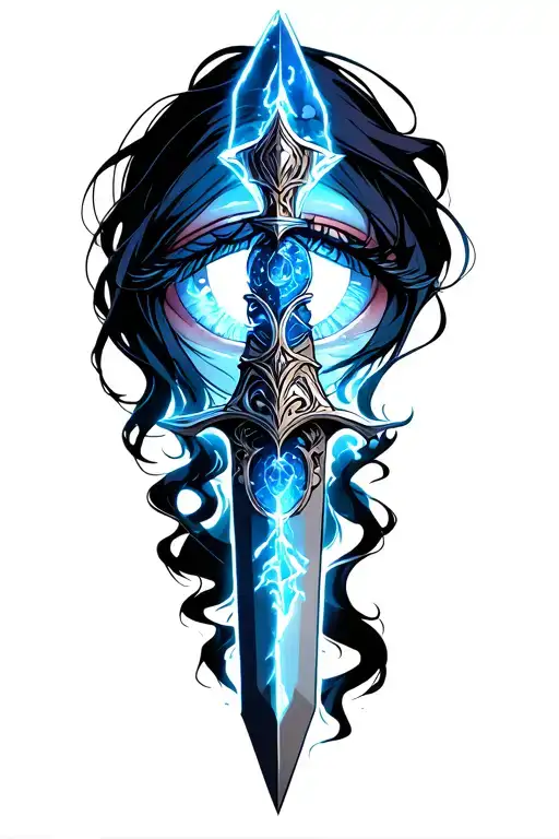 Dagger Eye Light Effect