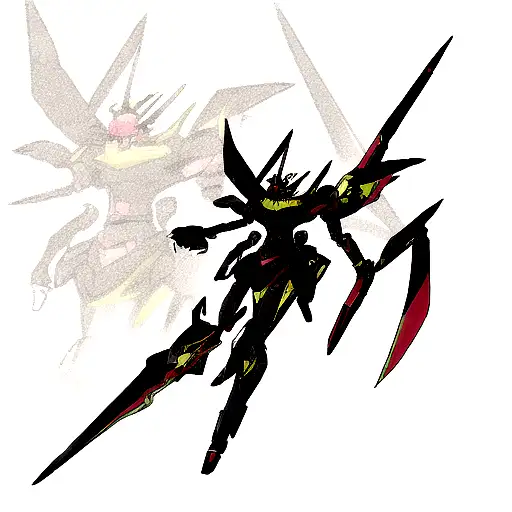Combine The Gundam Deathscythe Hell Custom With A Black Rose