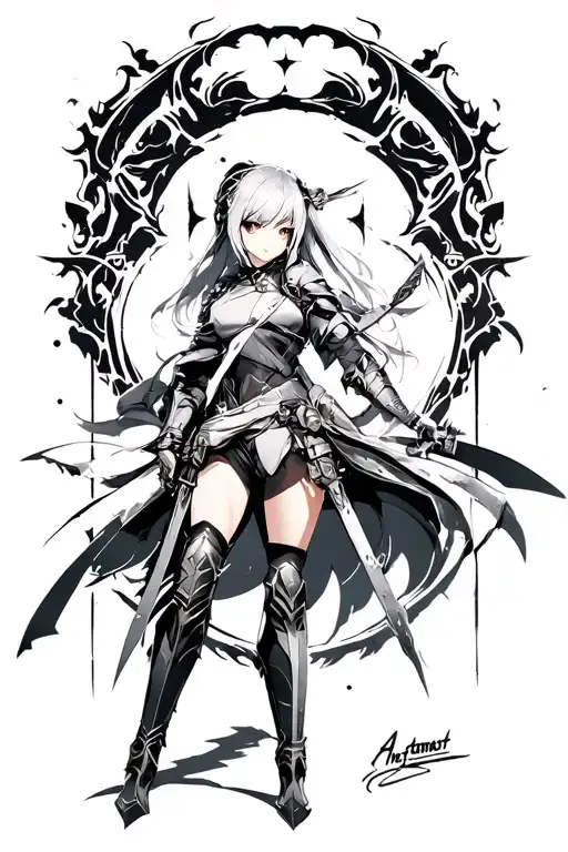 Automata 2B Fighting Warrior