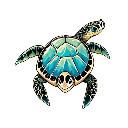 Belize Sea Turtle