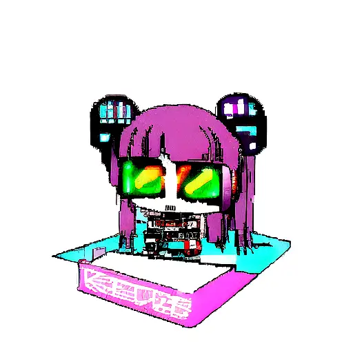 Letters Kn Cyberpunk