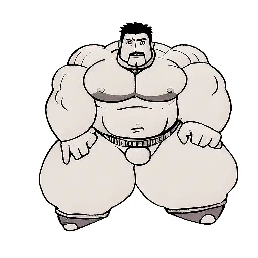 Big Belly Muscle Guy