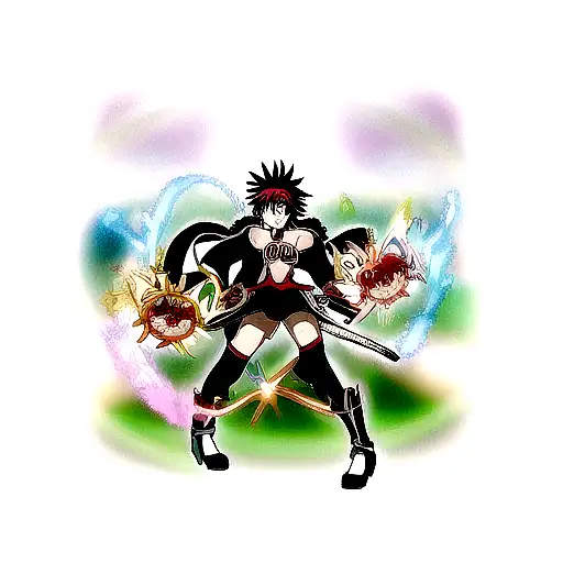 Highschool Dxd And Black Clover Sleeve