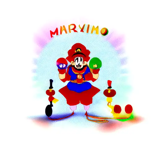 Super Mario Hindu God