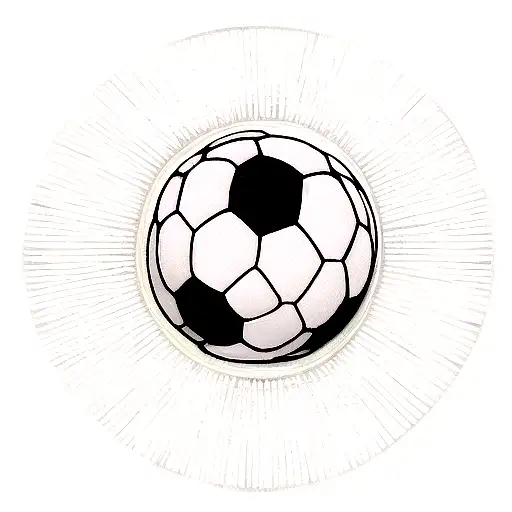 Cross With A Soccer Ball