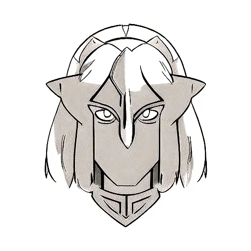 Sword Of Zelda Inside Head Of Ganondorf