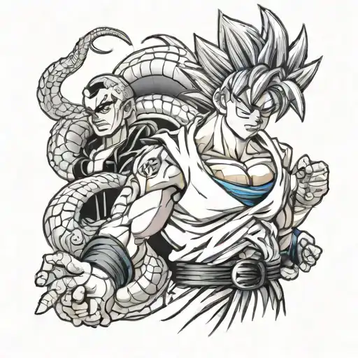 Gangster Dragon Ball Z Character