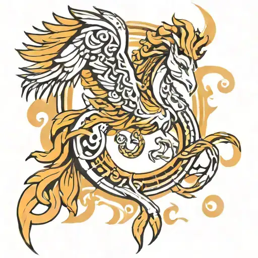 Phoenix Aries Zodiac Sign