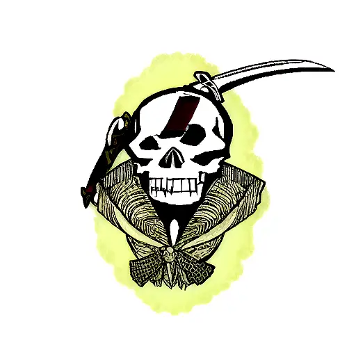 Skulls With Sword