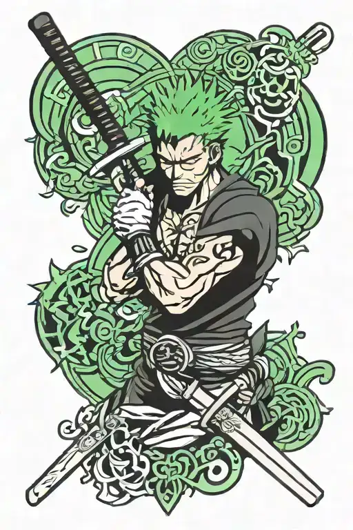 Berzerk The Brand Of Sacrifice With Zoro Swords