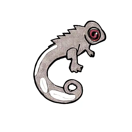 Chameleon Black N White