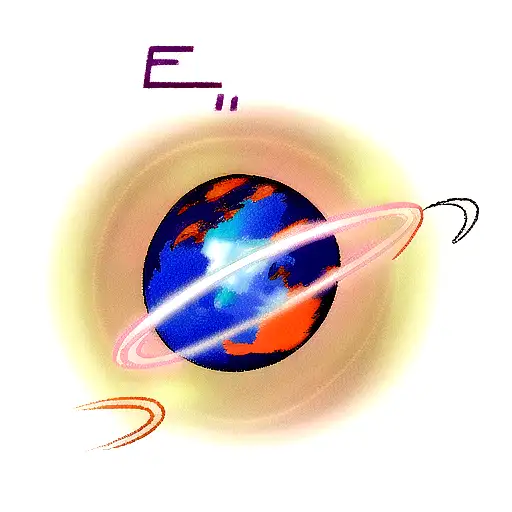 Planet Explodes In Space