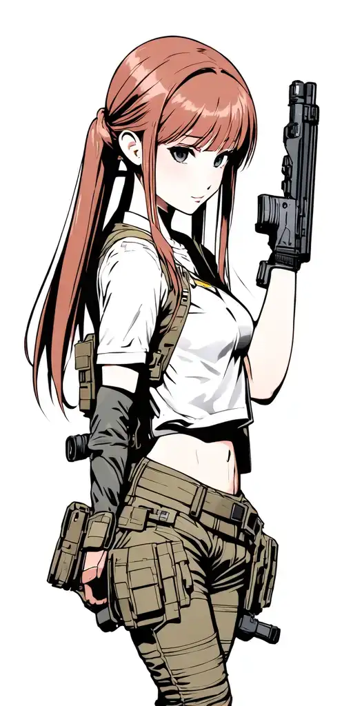 Tactical Anime Girl Asuna Yuki