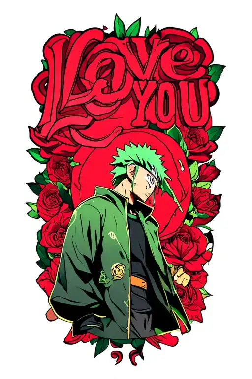 Zoro Roronoa Love You