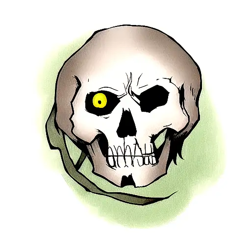Curse Mark With Skull