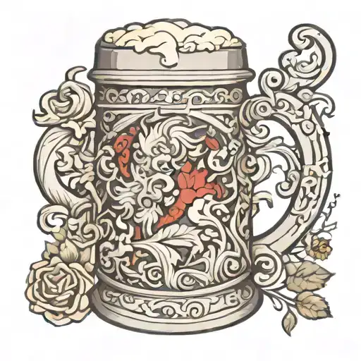 German Beer Stein