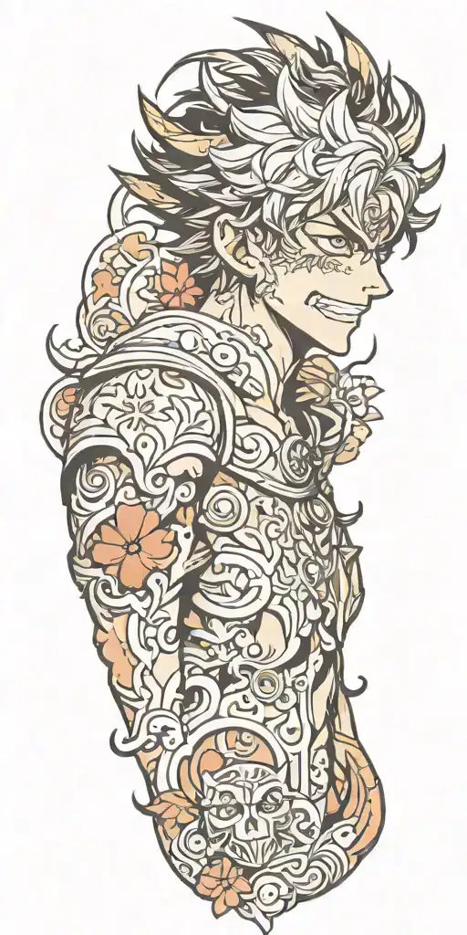 Black Clover Asta Half Demon