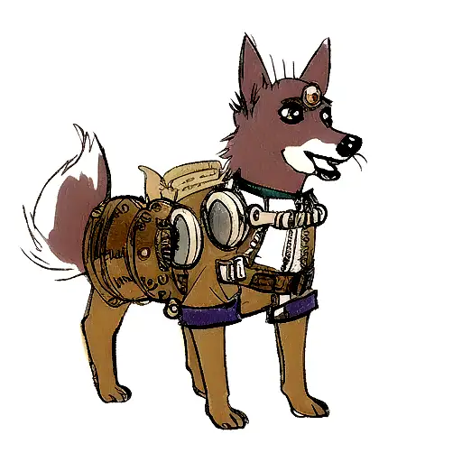 Steampunk Dog