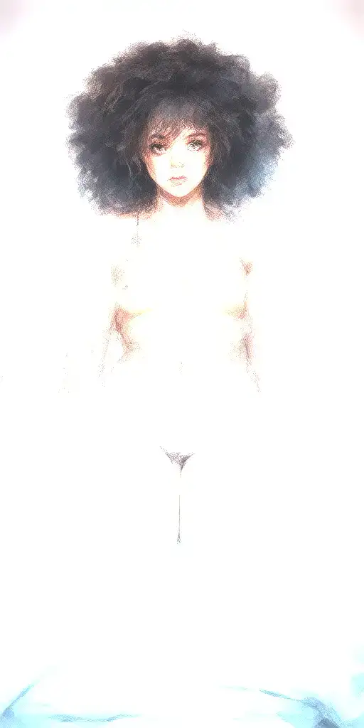 Double D Titties Showing Ghost Girl Under Blankets Thick Thighs With An Afro