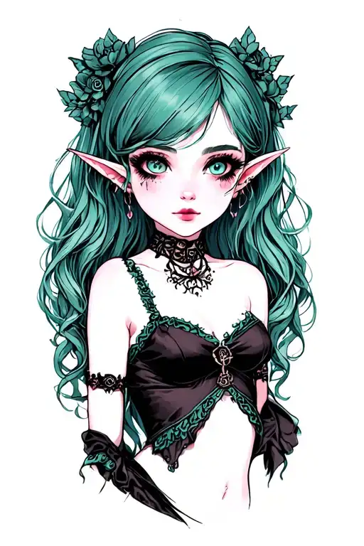 Goth Girl Elf