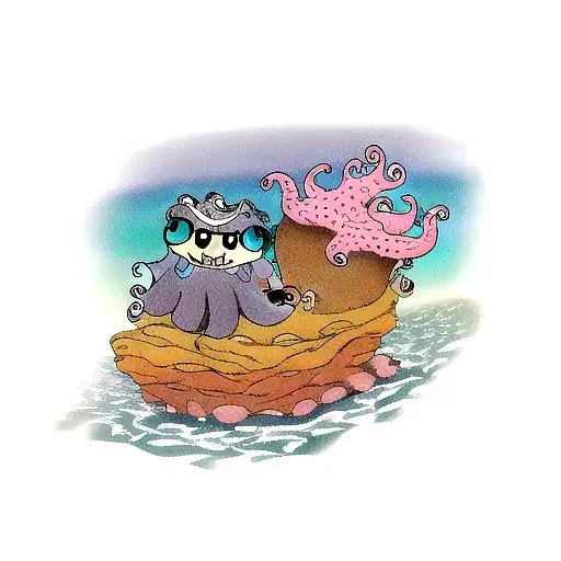 Octopus In The Ocean